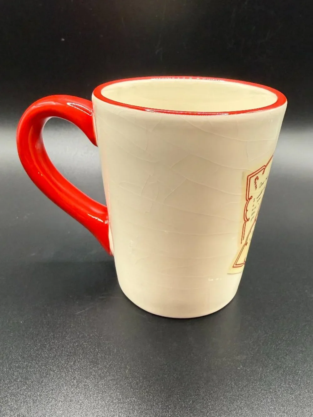 Williams Sonoma 'Letters to Santa'  Christmas Mug